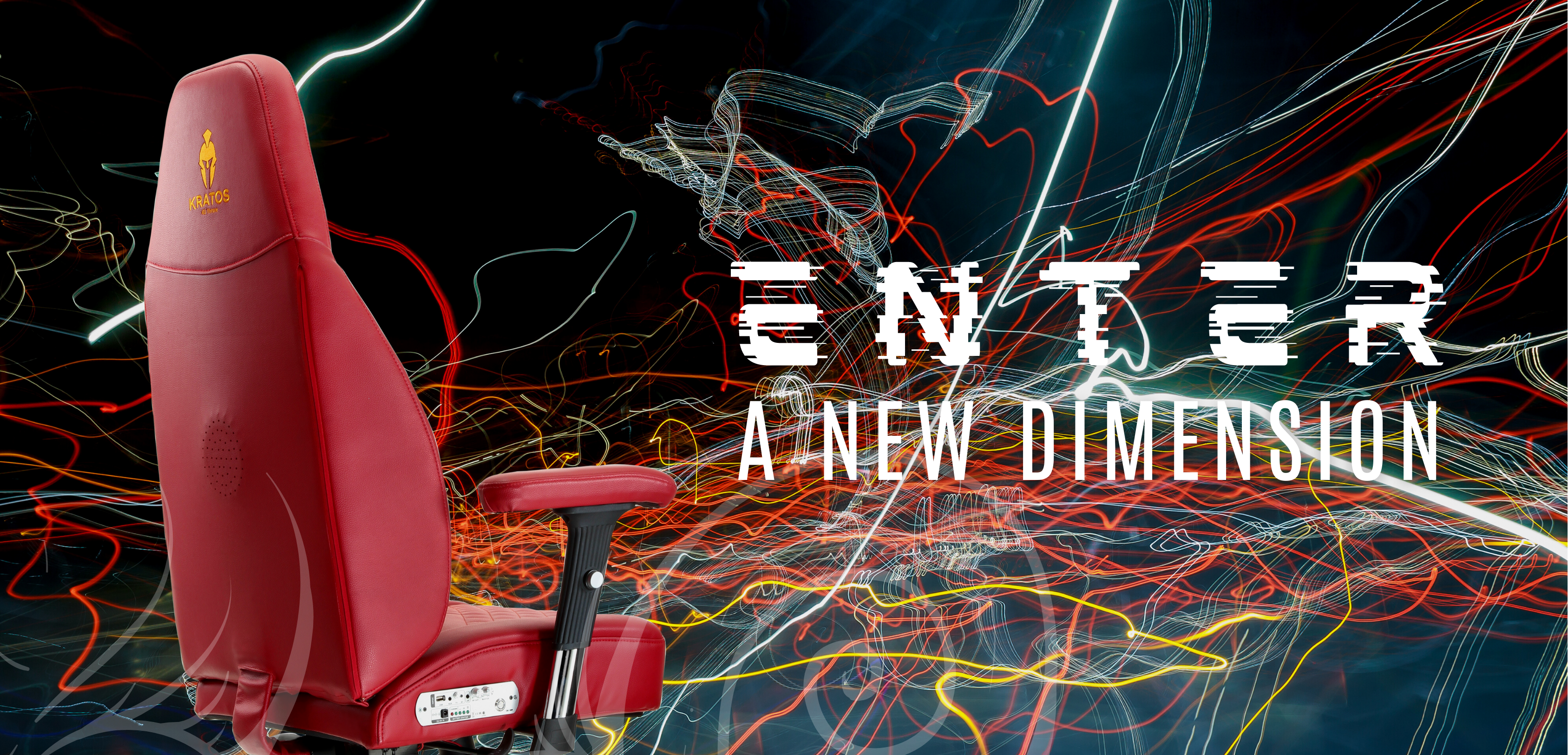 Haptic Gaming Chair - Kratos PRO 4D throne