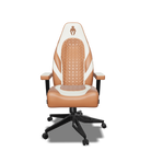 Brown and Beige Gaming Chair