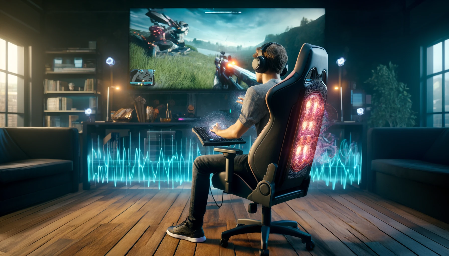 How Haptic Gaming Chairs Enhance the Gaming Experience for Disabled Gamers