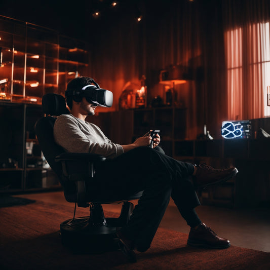 Enhance Your Gaming Experience: Pairing Apple VR Headset with Kratos 4D Throne Haptic Feedback Gaming Chair