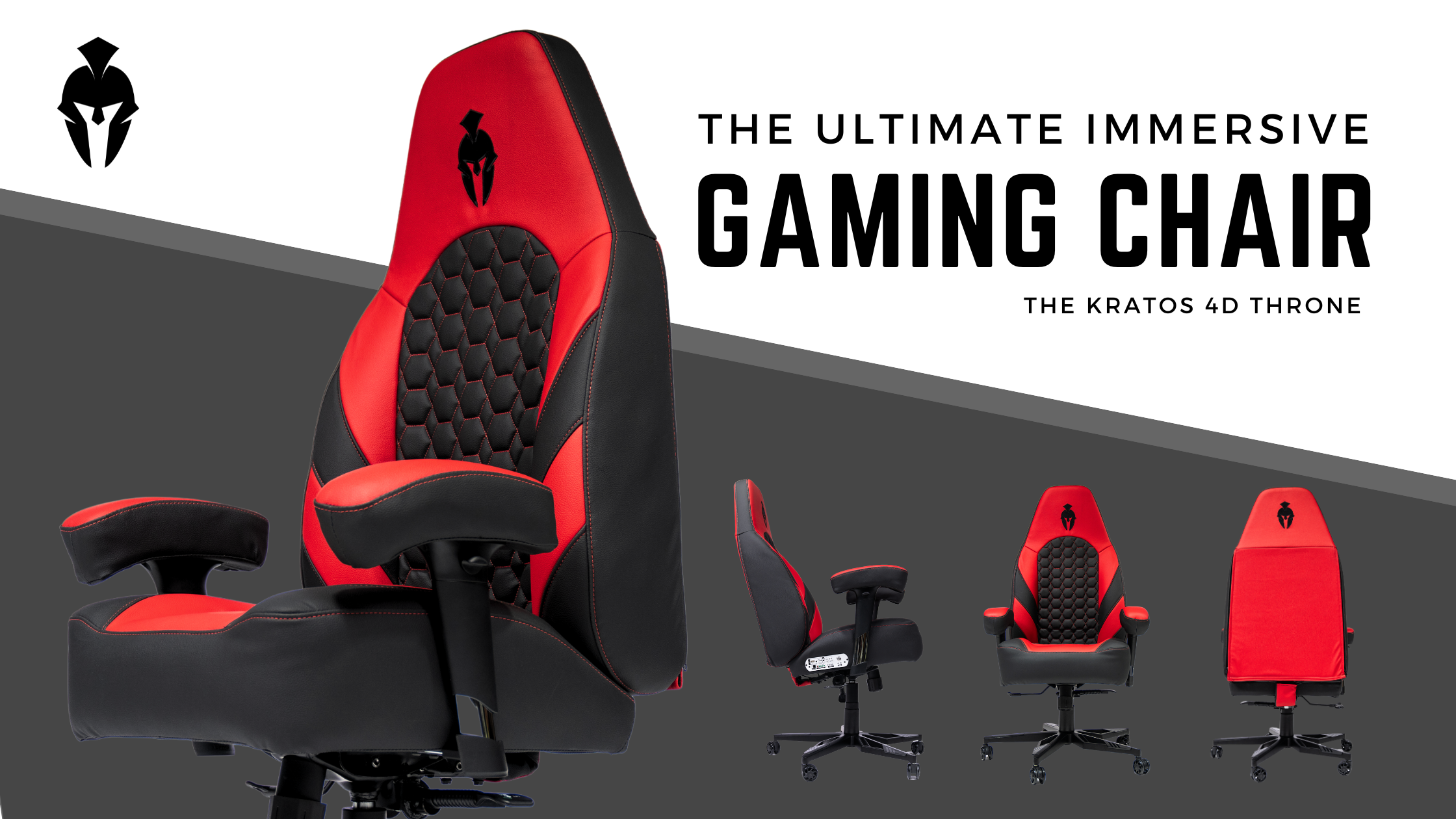 Ultimate Gaming Chair Kratos Pro 4D Throne Vengeance