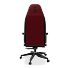 Red and Black Gaming Chair Back View