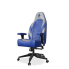 Grey and blue gaming Chair Side View