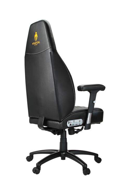 Kratos PRO 4D Throne -Gaming Chair- Bold Black - COLINSE4D